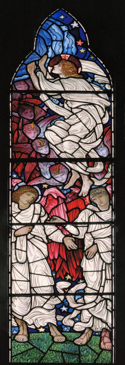 The Ascension, 1881 (målat glas) av William Morris