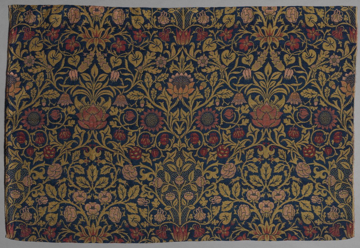 Viol och Columbine, 1883. av William Morris