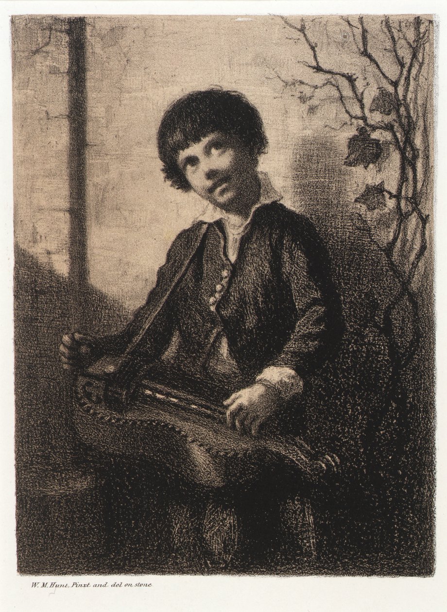 Hurdy-Gurdy Boy av William Morris Hunt