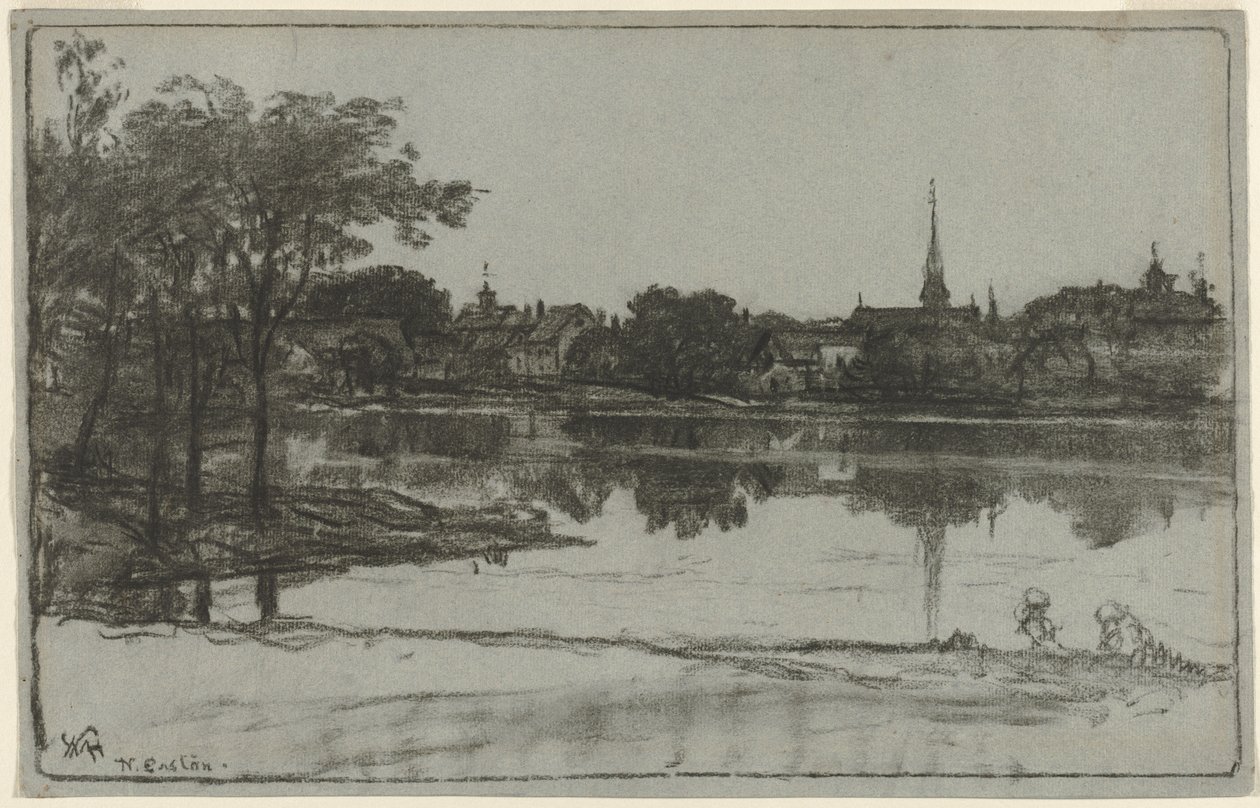 North Easton, Massachusetts, 1877. av William Morris Hunt