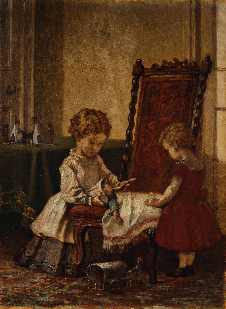 Spelar Field Hospital, av William Morris Hunt