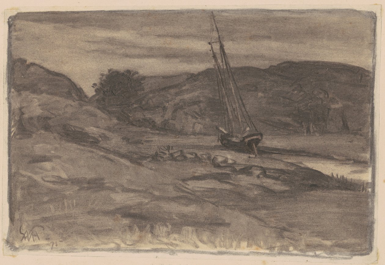 Strandsatt av William Morris Hunt