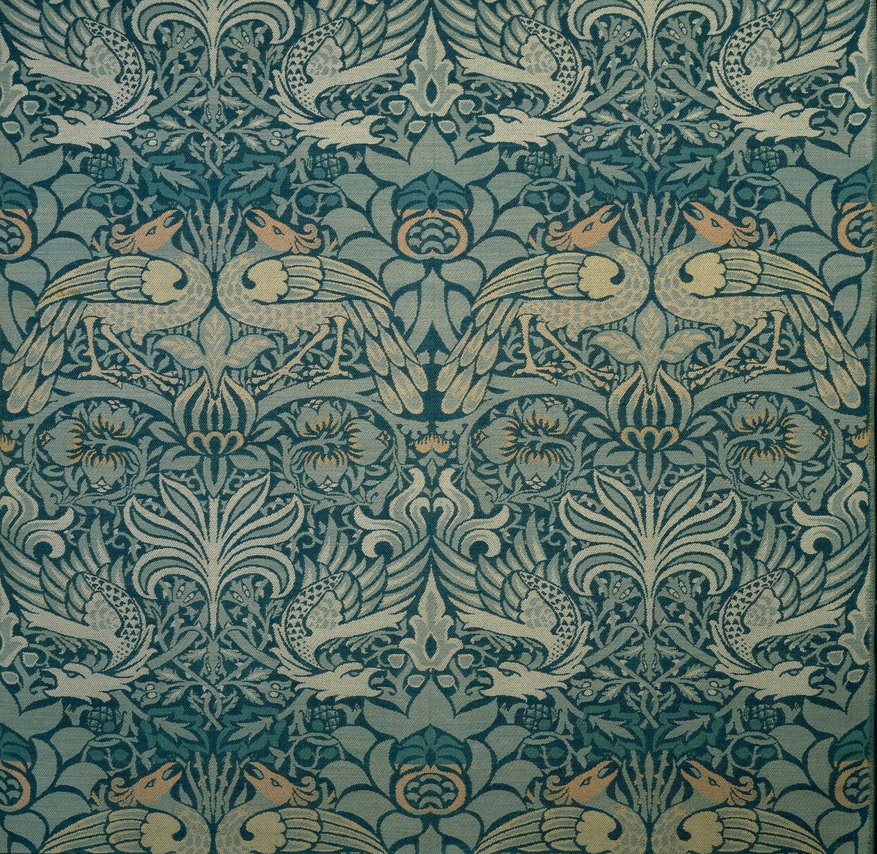 Dekorationstyg, 1876-1890. av William Morris Tapestry Works