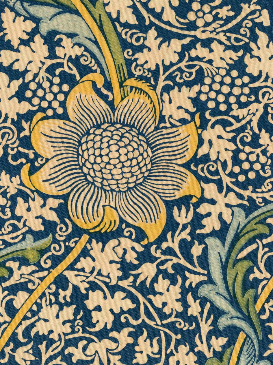 Dekorativt tyg, 1876. av William Morris Tapestry Works