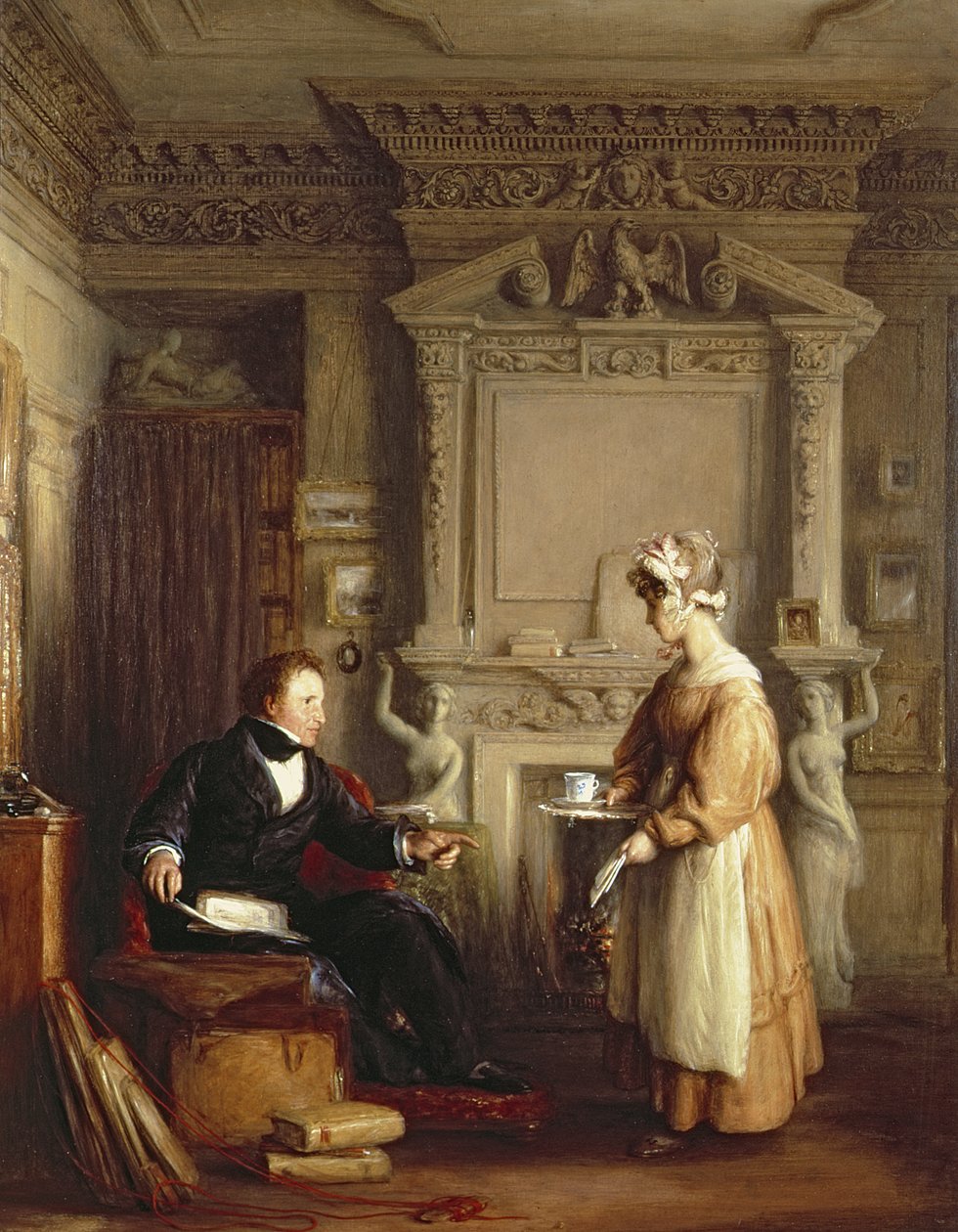 Konstsamlaren John Sheepschanks och en hemtjänst av William Mulready