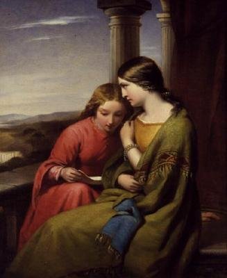 Förtroende (olja) av William Mulready