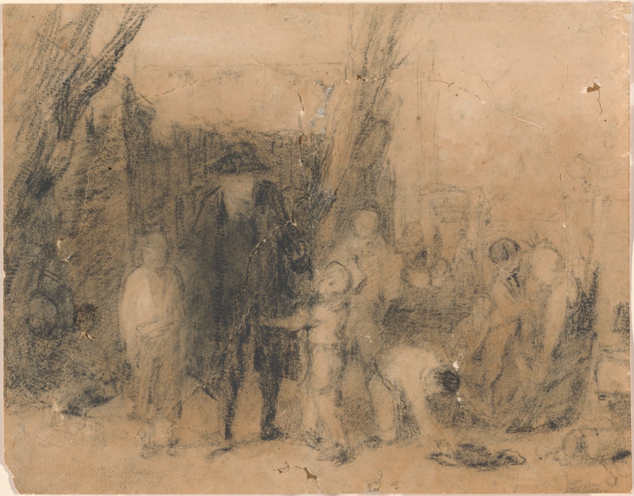 Kampen avbröts av William Mulready