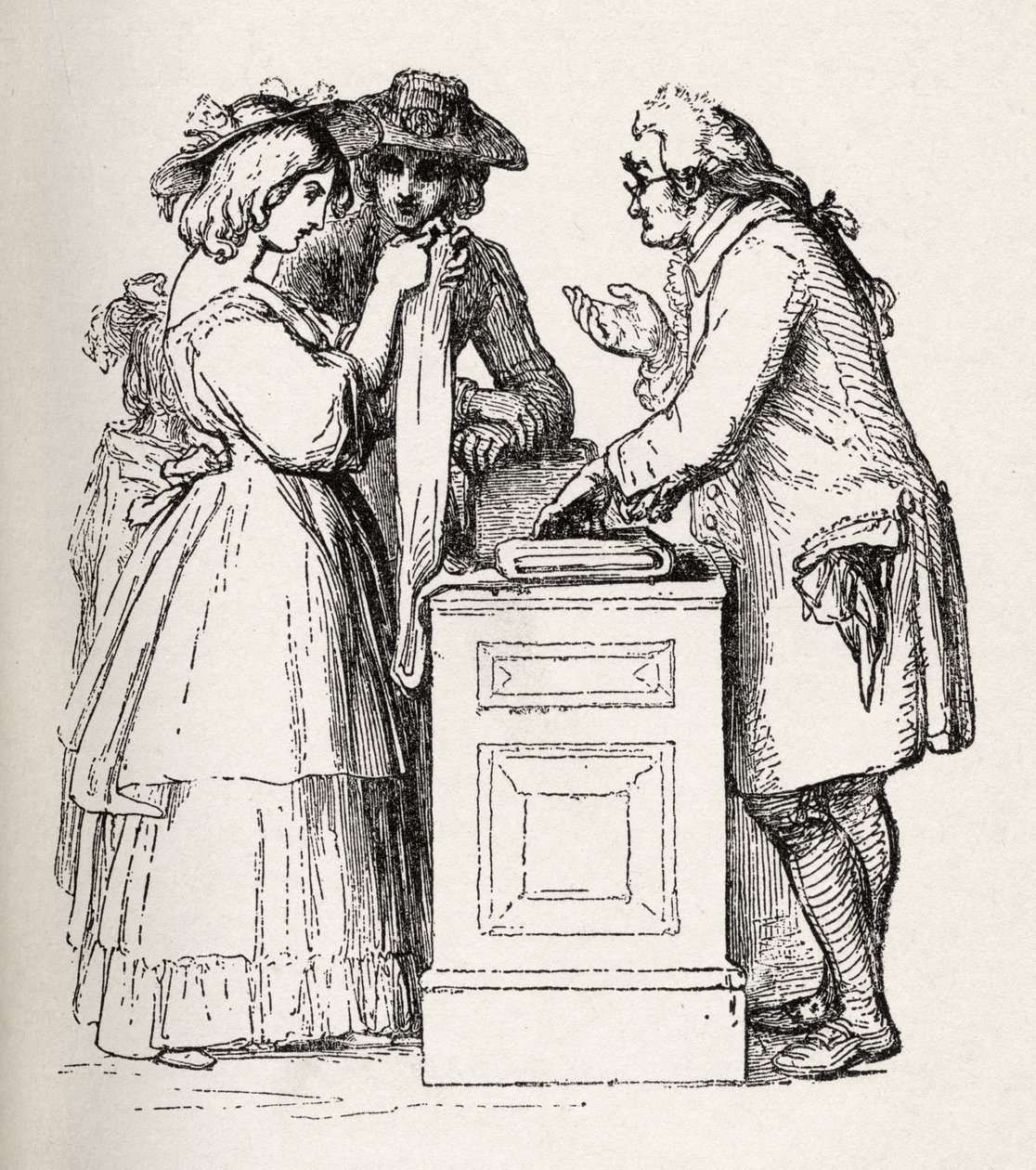 "The Vicar of Wakefield" av William Mulready
