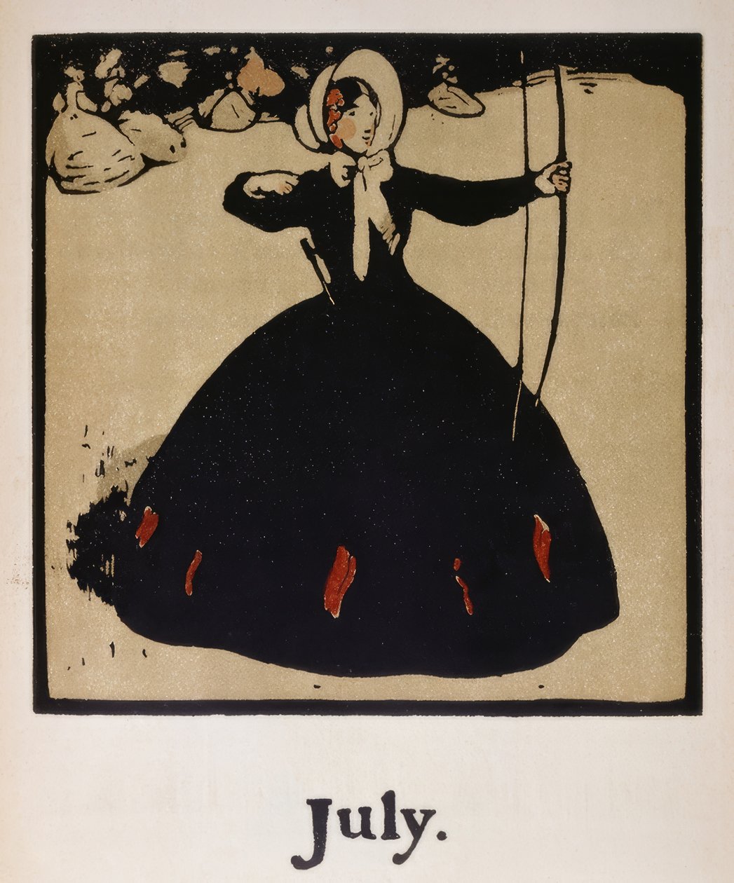 Bågskytte av William Nicholson