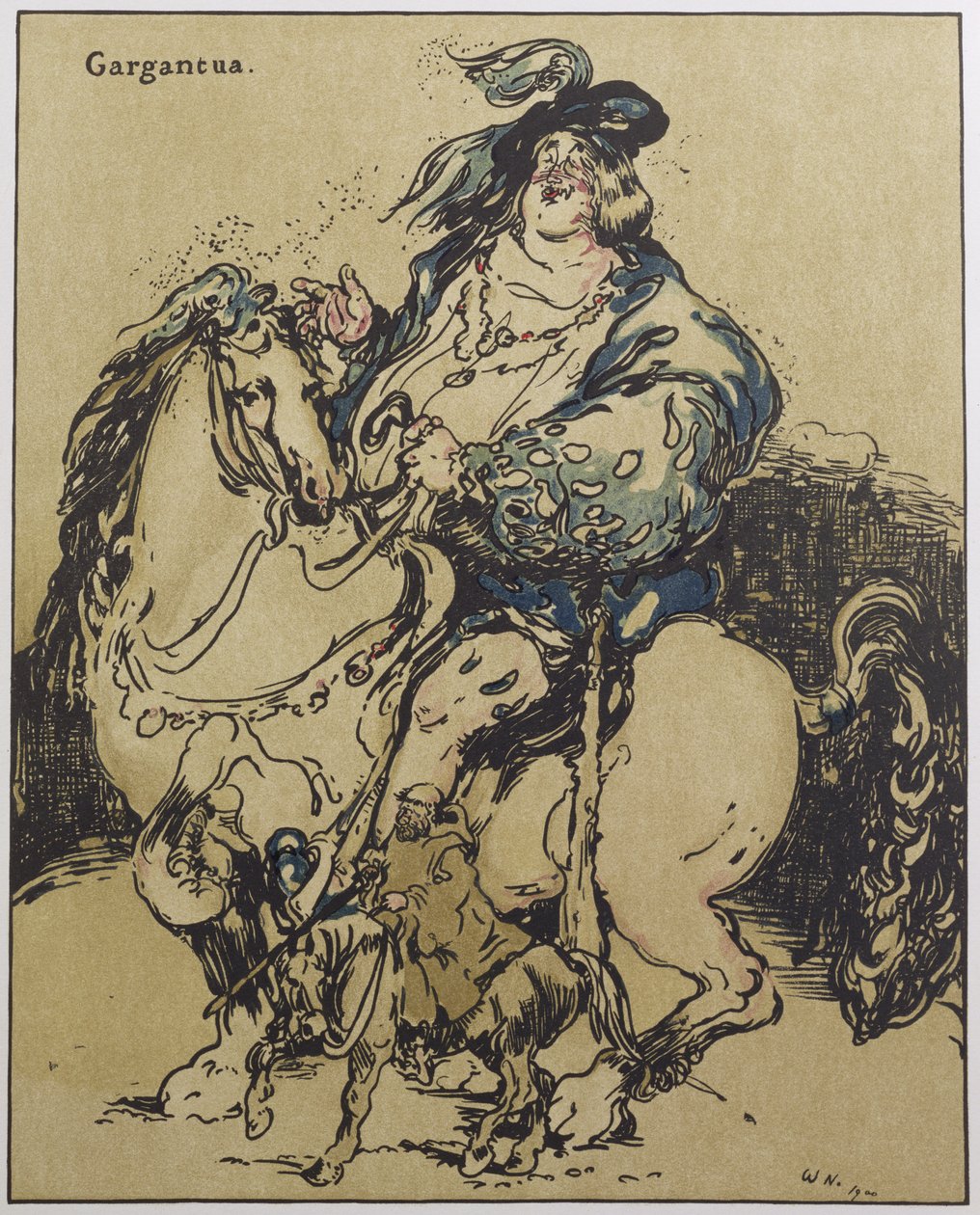 Gargantua, illustration från 
