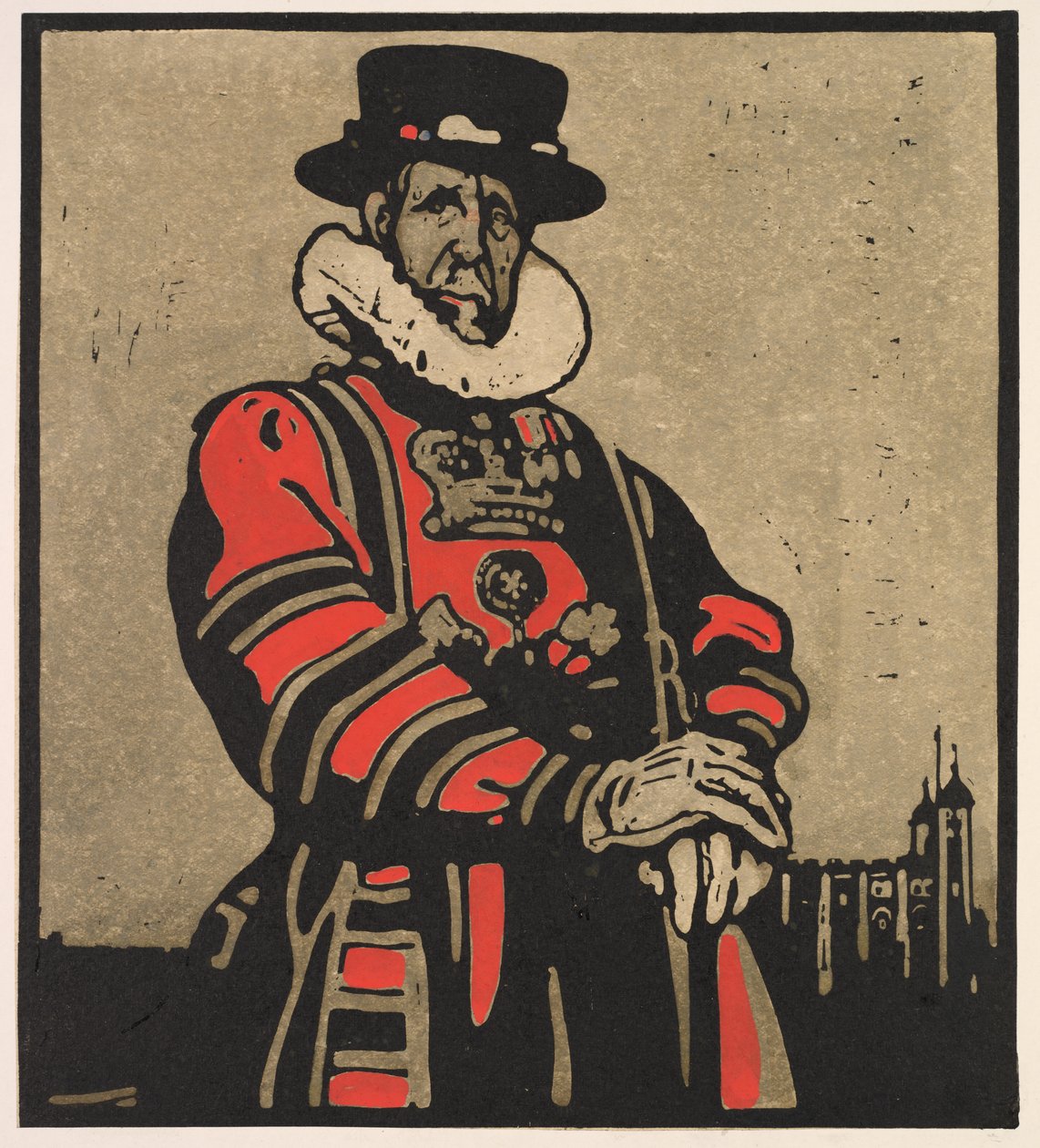 Londontyper: Biffätare av William Nicholson