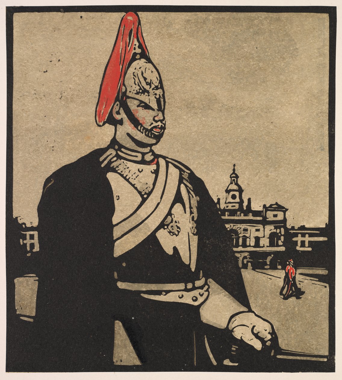 Londontyper: Guardsman av William Nicholson