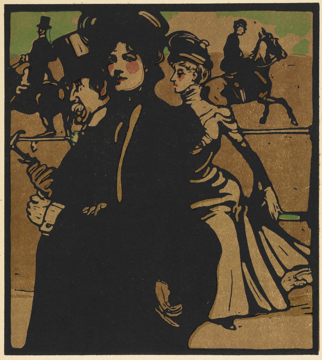 Londontyper: Lady av William Nicholson