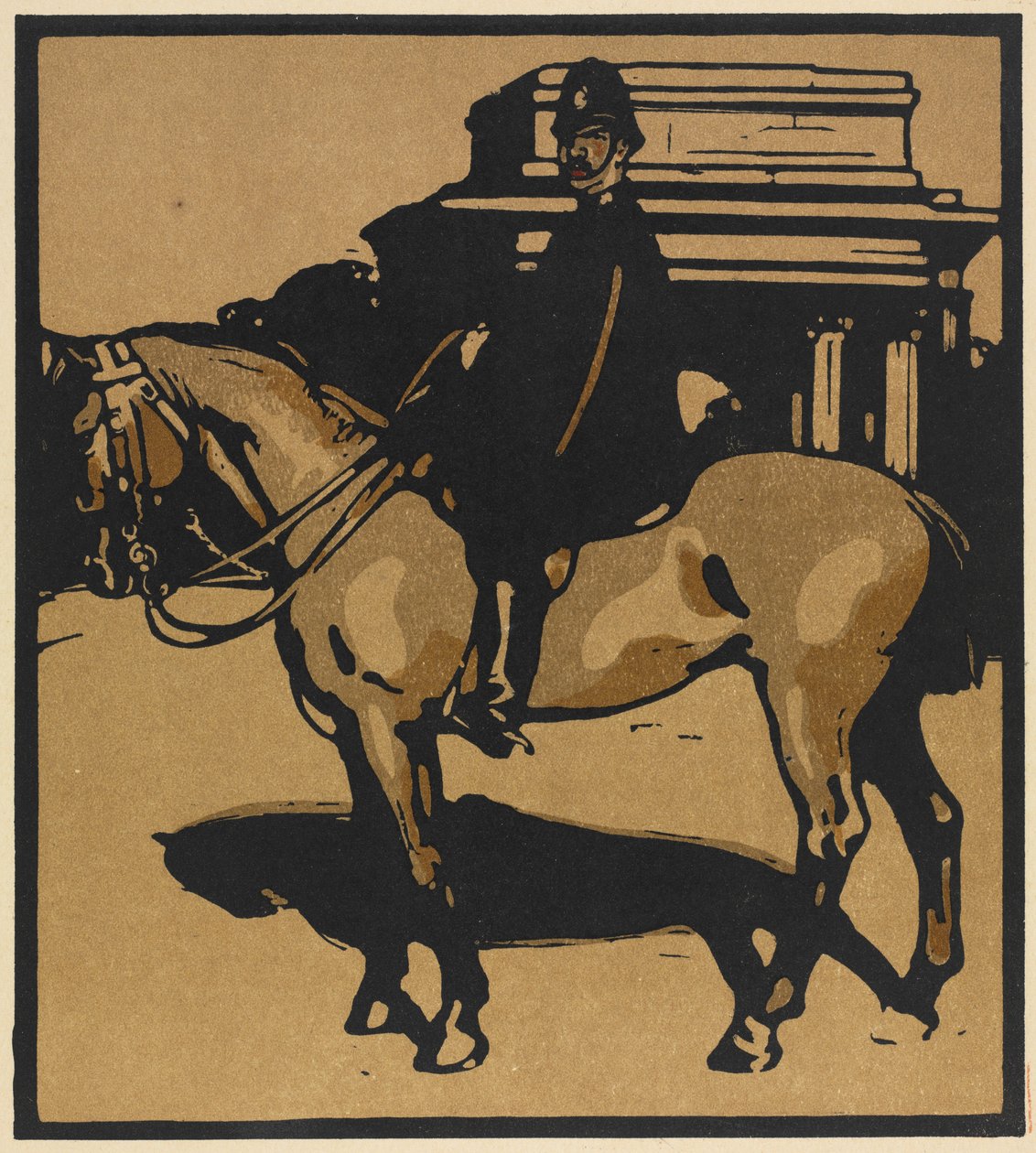 Londontyper: Polisman (Constitution Hill) av William Nicholson