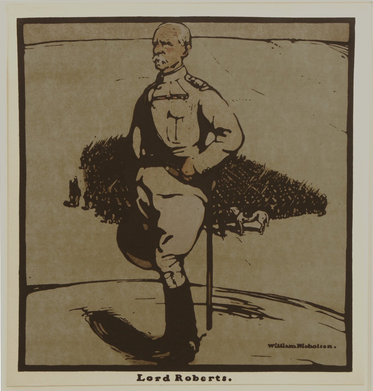 Lord Roberts, cirka 1902 (chromolitho) av William Nicholson