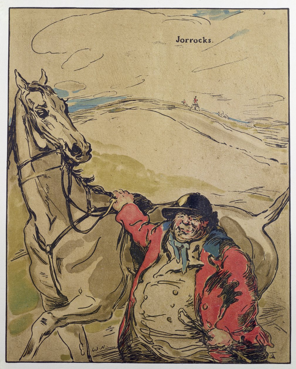 Mr Jorrocks, illustration från 