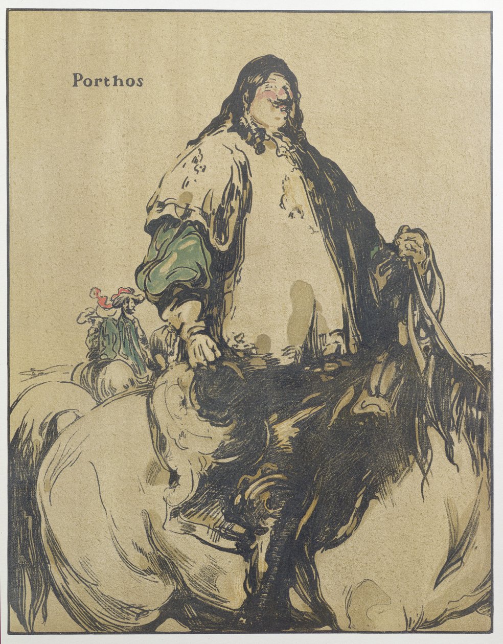 Porthos, illustration från 