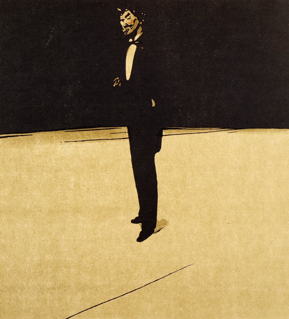 Porträtt av James McNeill Whistler av William Nicholson