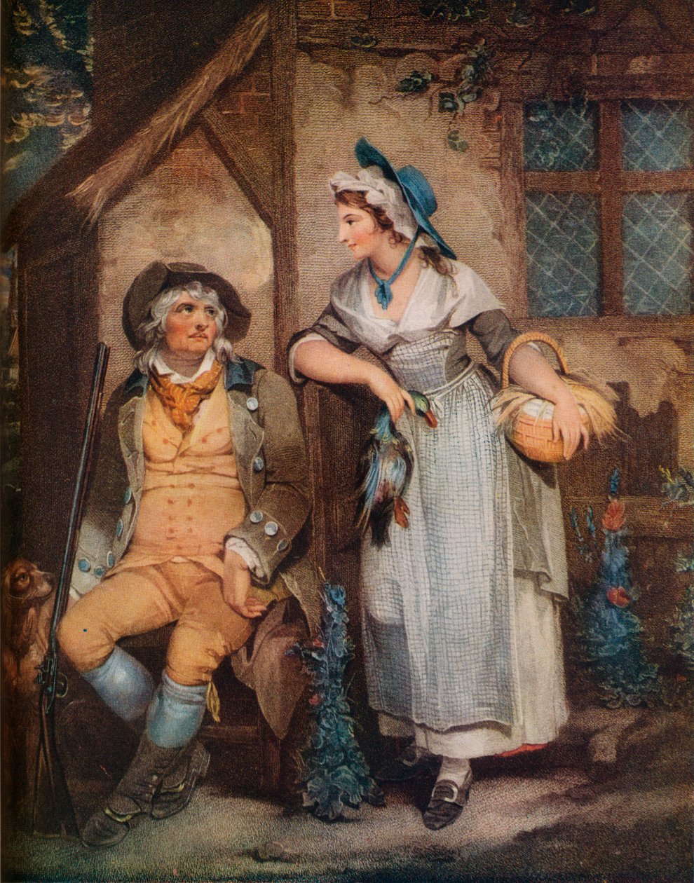 Går till marknaden, 1700-talet, 1924 av William Nutter
