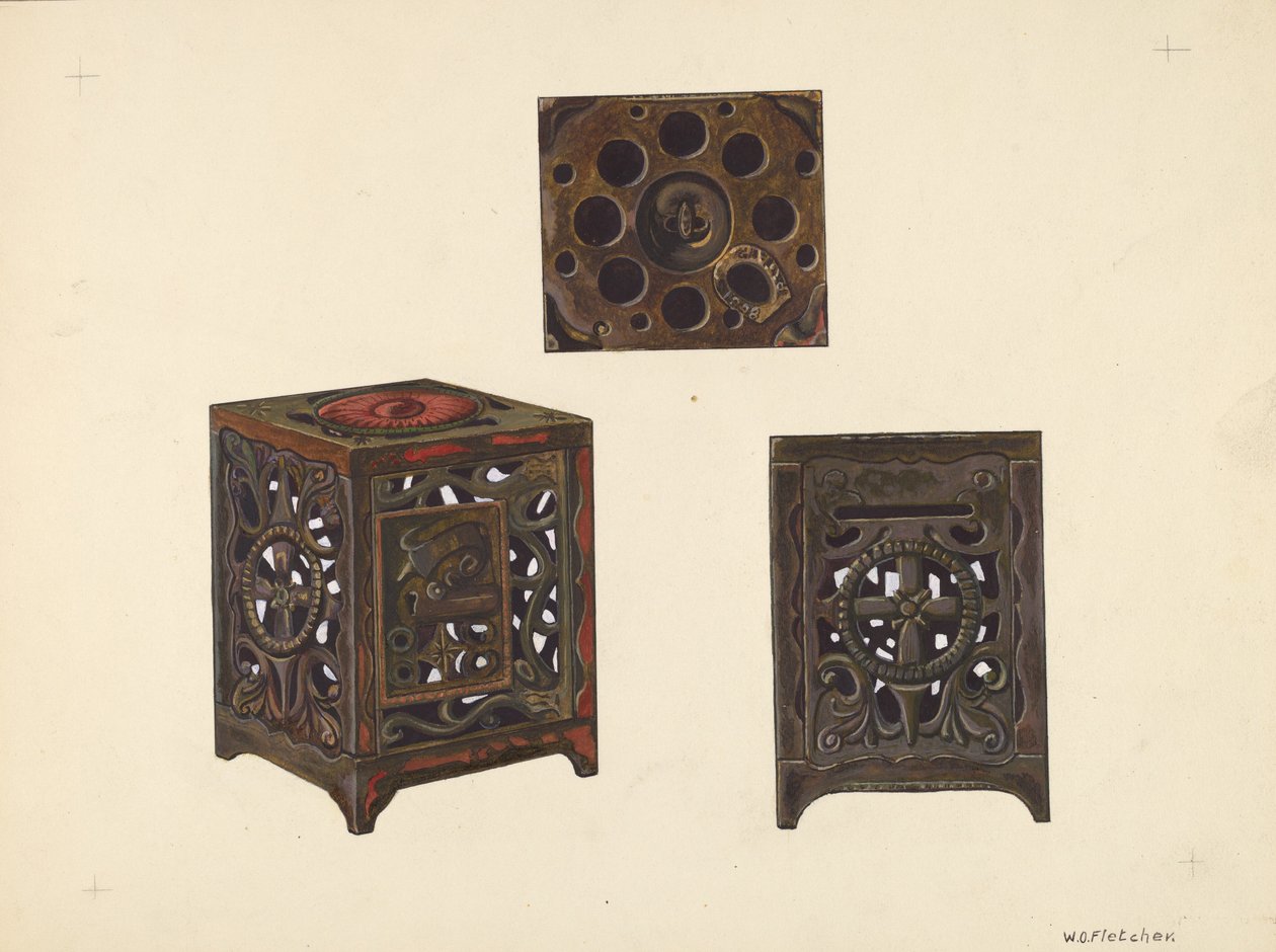Safe Bank, c. 1938. av William O. Fletcher