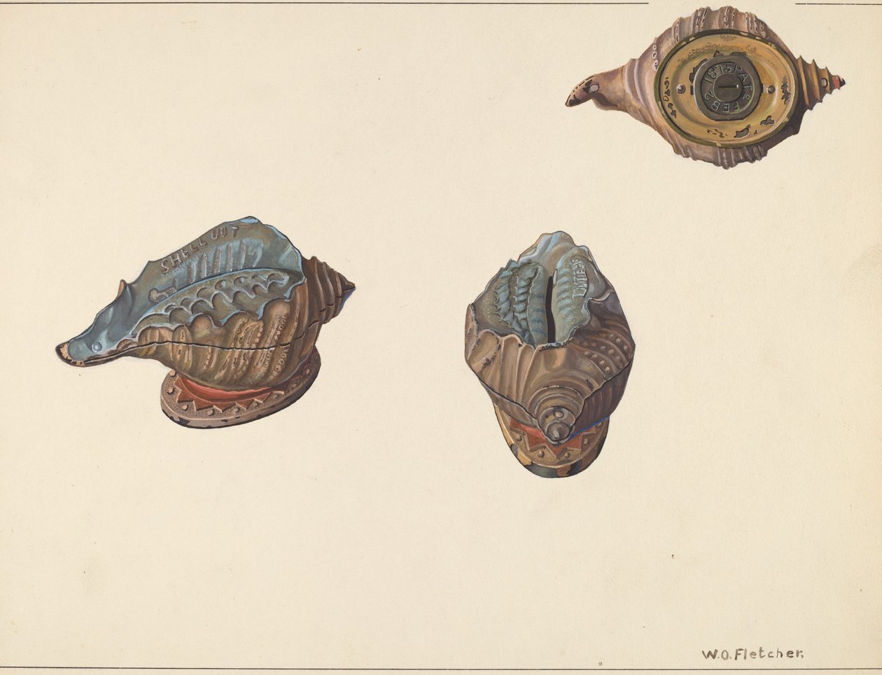 Shell Out Bank, c. 1938. av William O. Fletcher