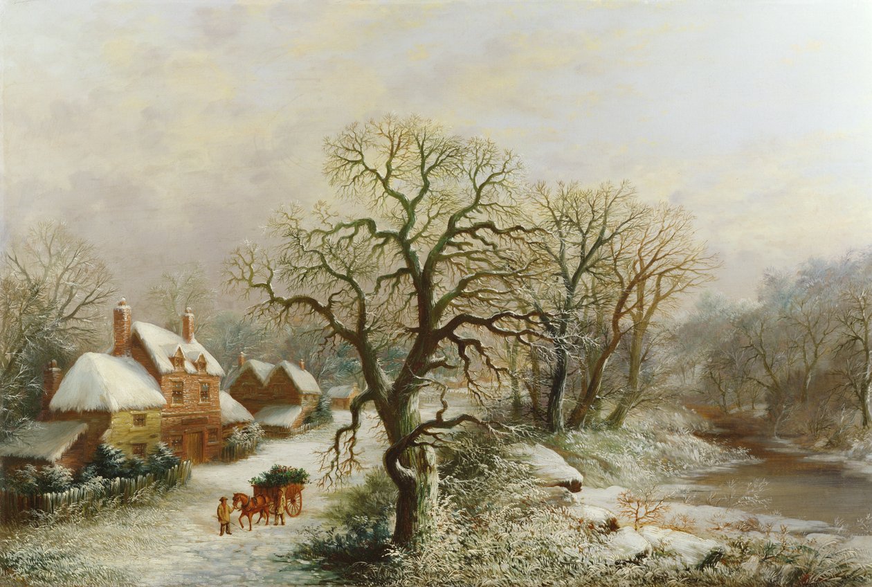 Holly Cart, 1800-talet av William Oliver Stone