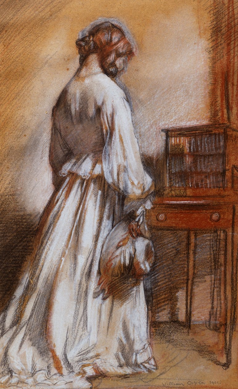 Interiör, Chelsea, 1901 av William Orpen