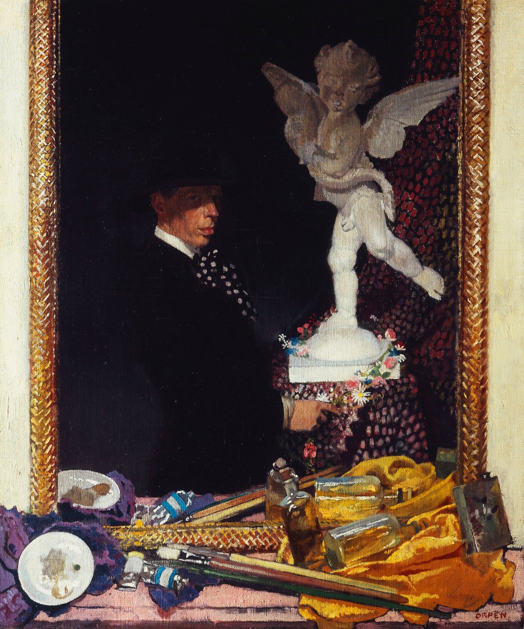 Jag och Amor, 1910 av William Orpen
