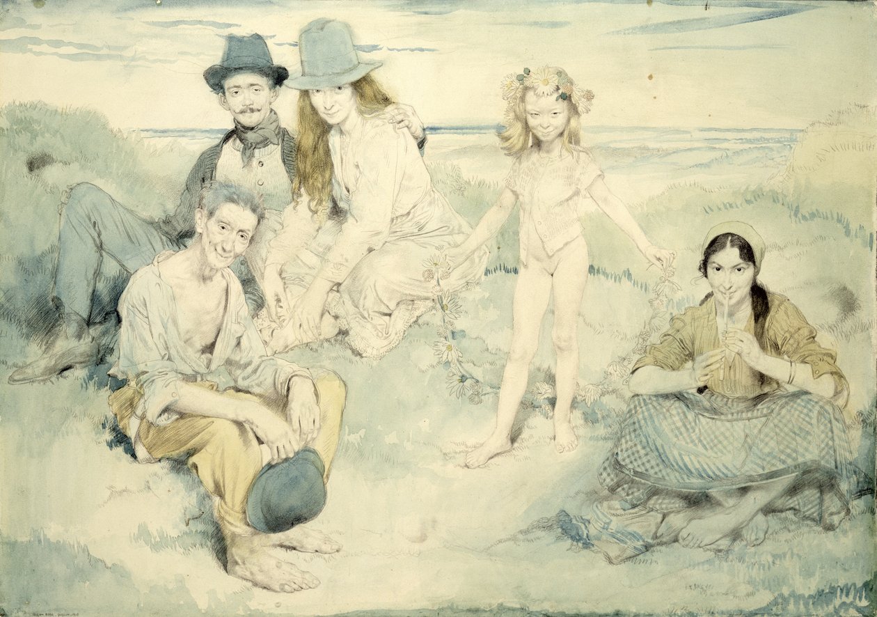 På den irländska kusten av William Orpen