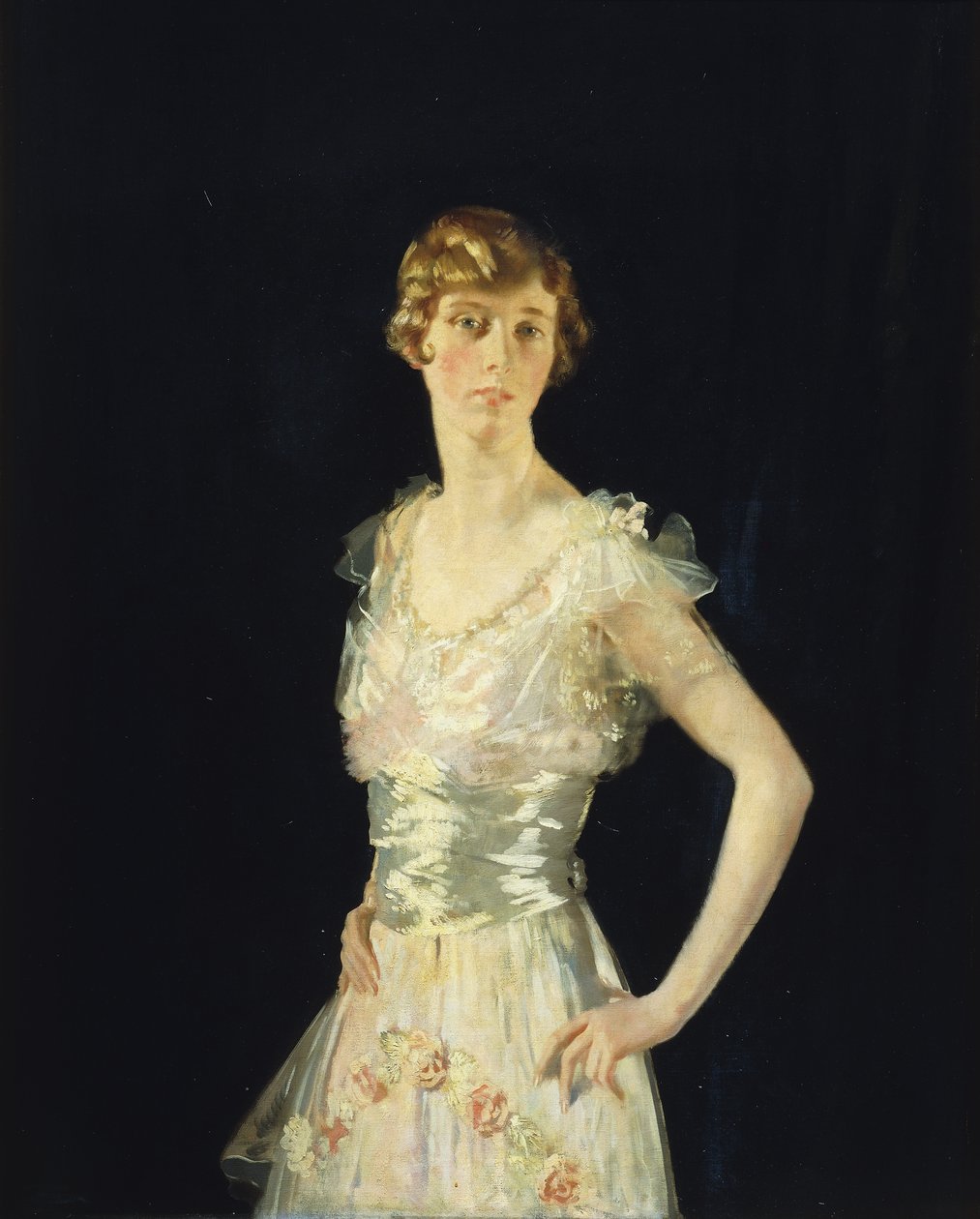 Porträtt av Gardenia, trekvartslängd, 1915 av William Orpen