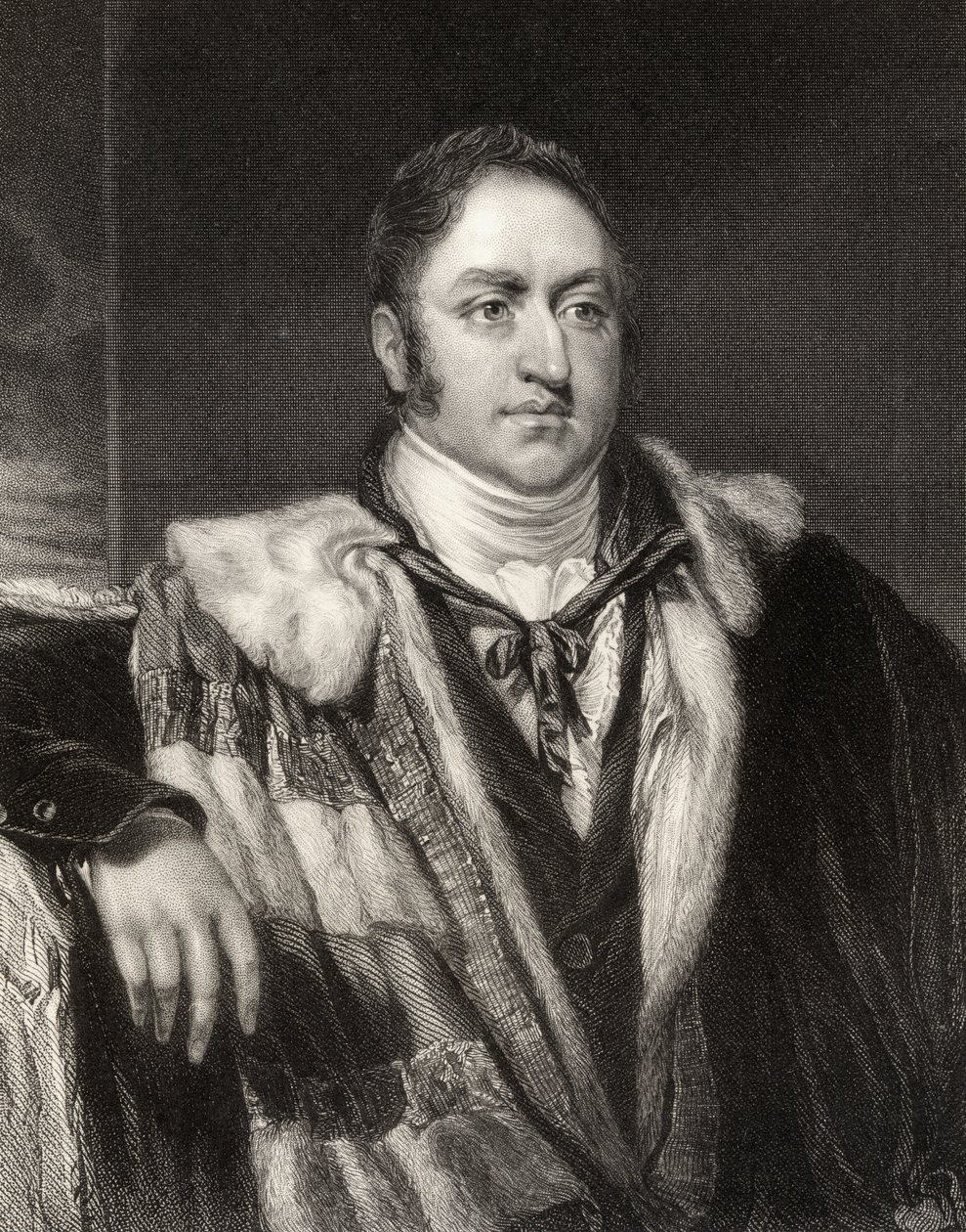 James Walter Grimston, 1:e earl av Verulam, graverad av H. Robinson, från 