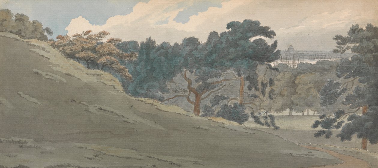 Utsikt från Greenwich Park av William P. Sherlock