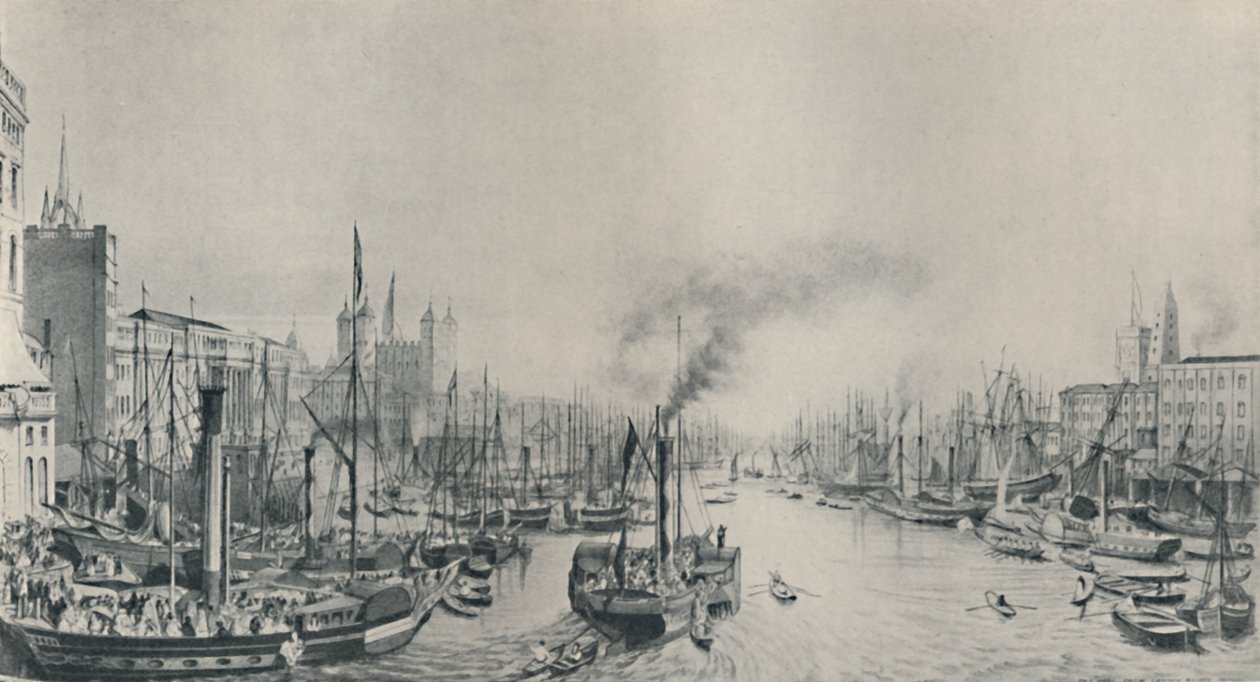 Poolen: Steamer Trips, 1841, 1920 av William Parrott