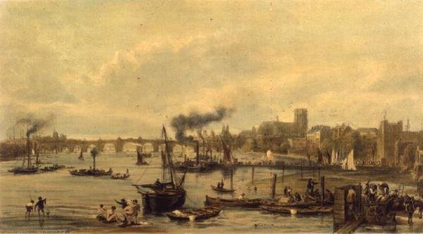 Westminster och Hungerford av William Parrott