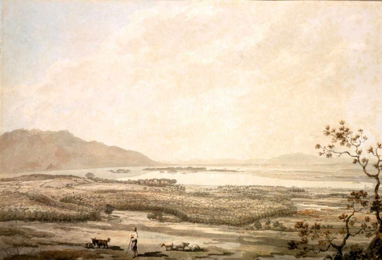 Killarney från kullarna ovanför Muckross av William Pars