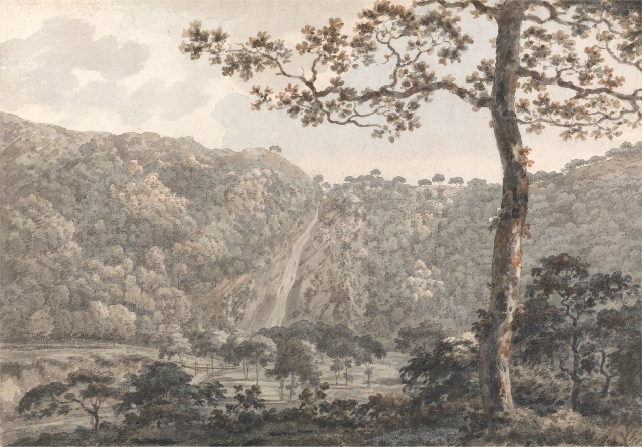Fallen vid Powerscourt, Co. Wicklow, Irland av William Pars