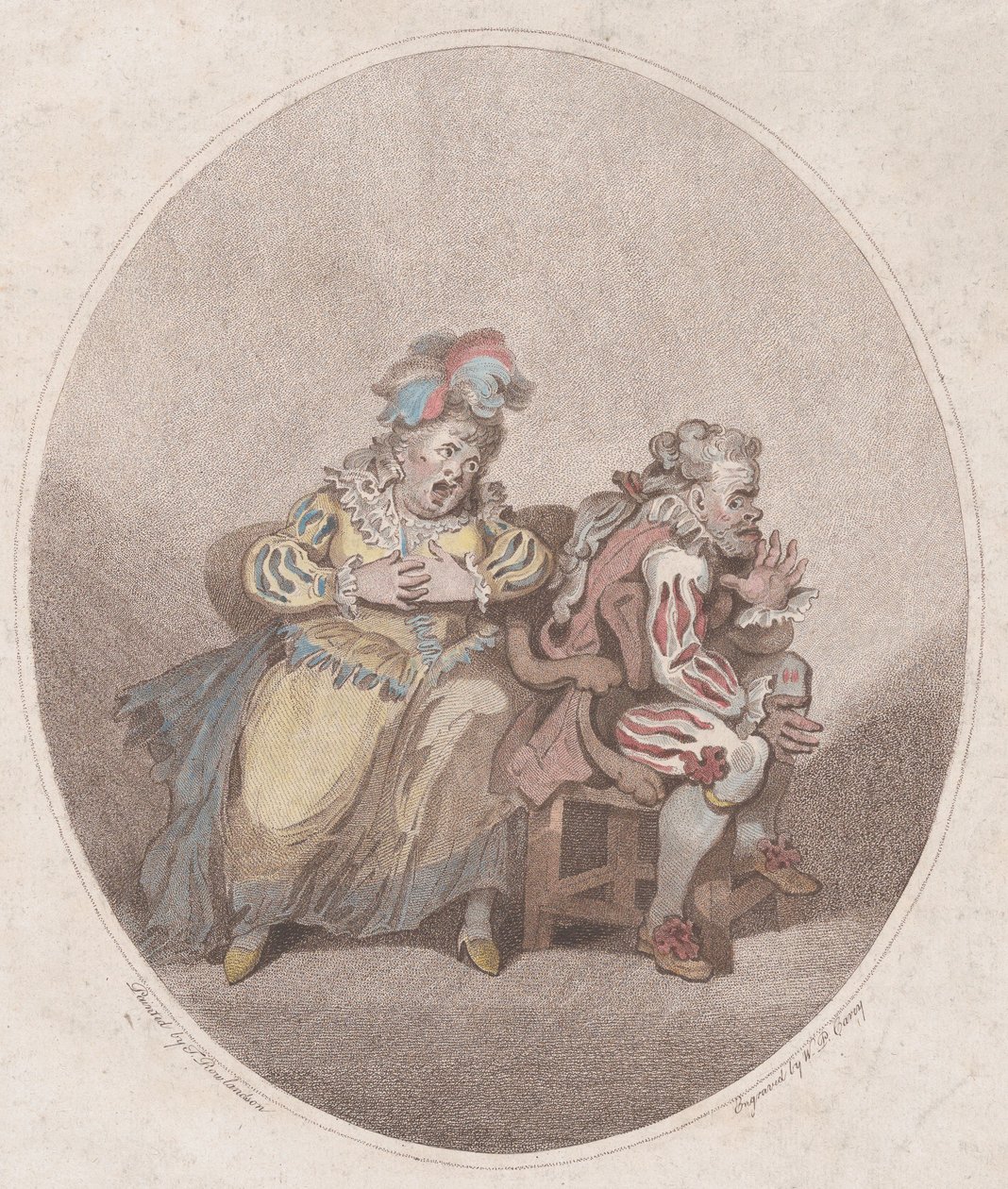 The Duenna & Little Isaac, 1 april 1784. av William Paulet Carey