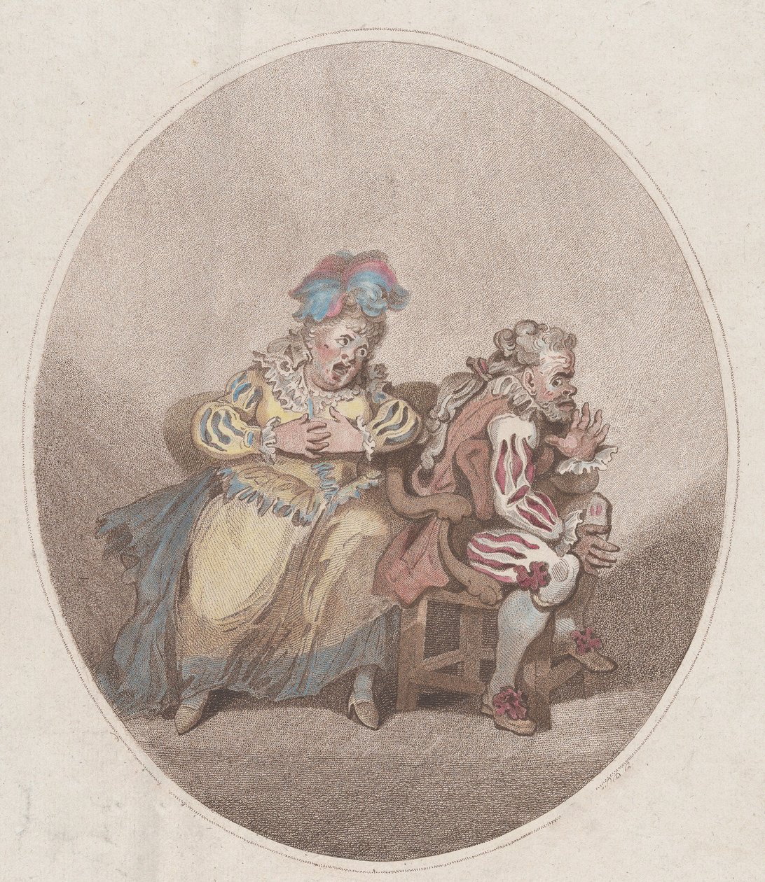 The Duenna & Little Isaac, 1 april 1784. av William Paulet Carey