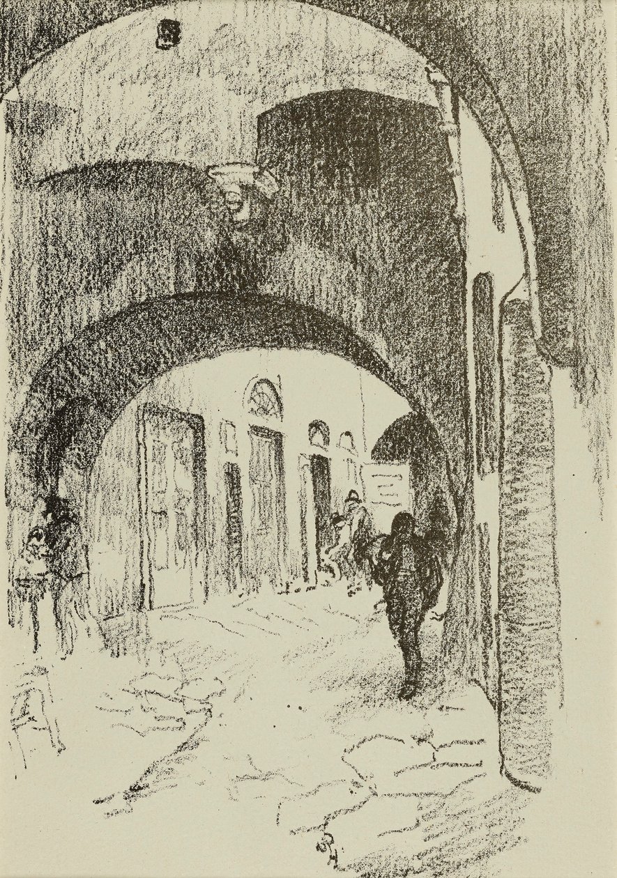 Bågar, Via Strozzi av William Penhallow Henderson