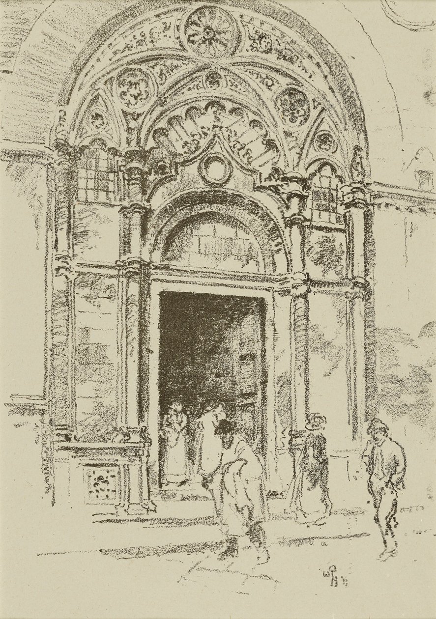 By vid San Michele av William Penhallow Henderson