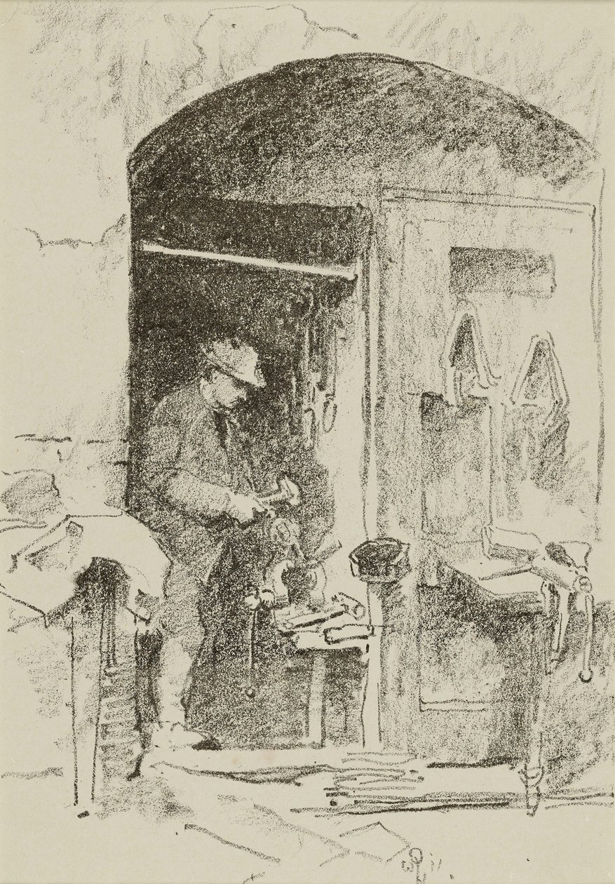 Järnarbetaren av William Penhallow Henderson