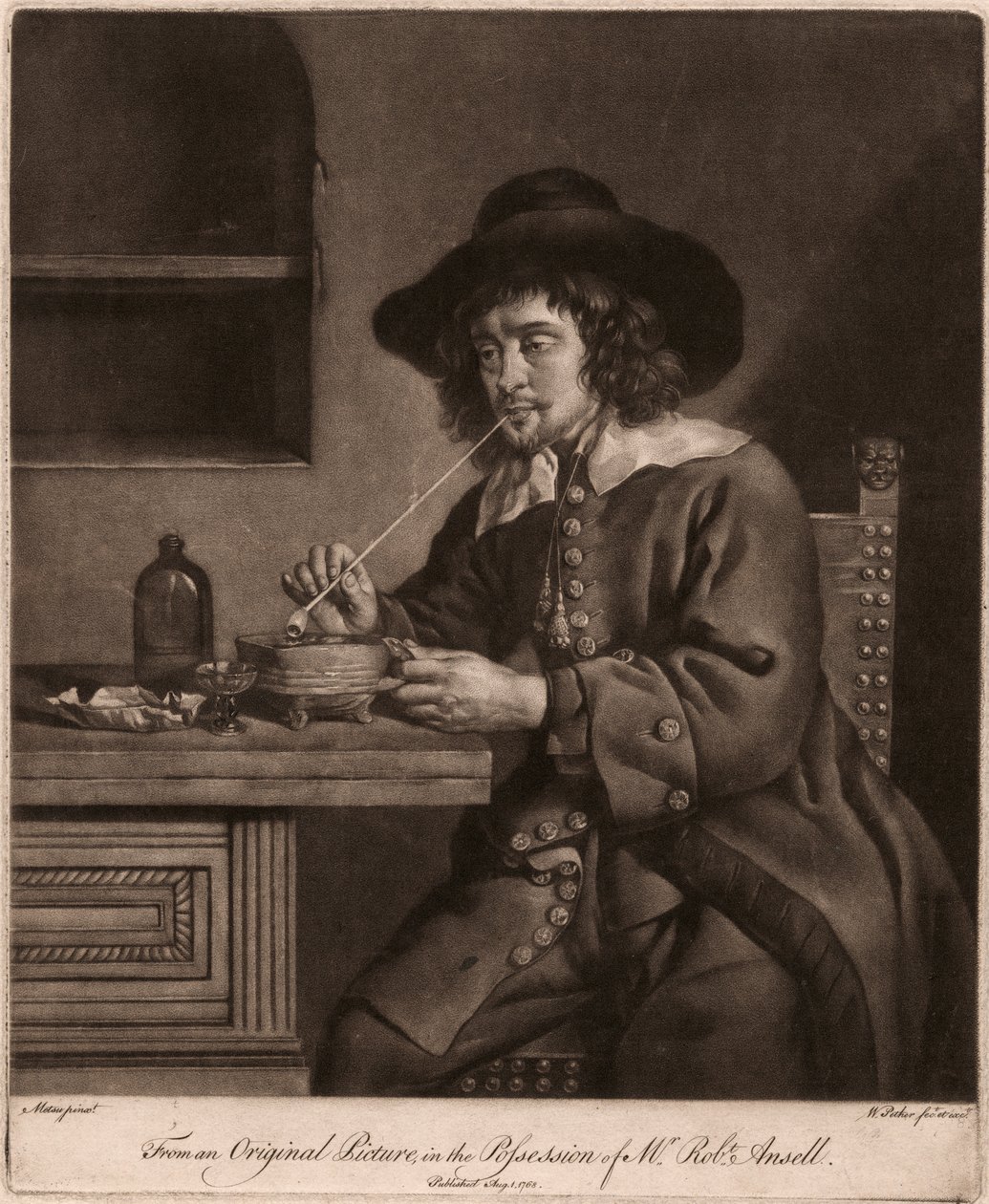 En rökare av William Pether