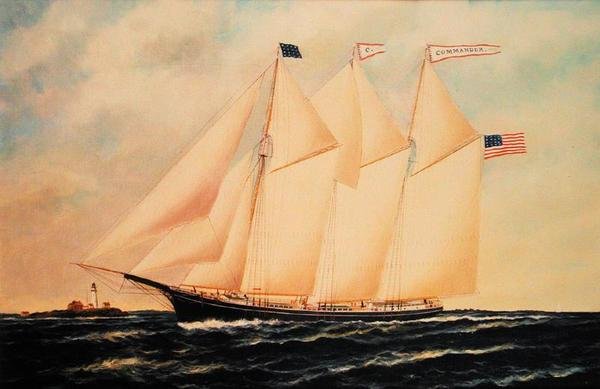 Befälhavaren (olja på duk) av William Pierce Stubbs