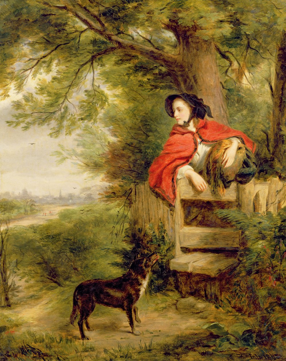 En dröm om framtiden, 1865 av William Powell Frith