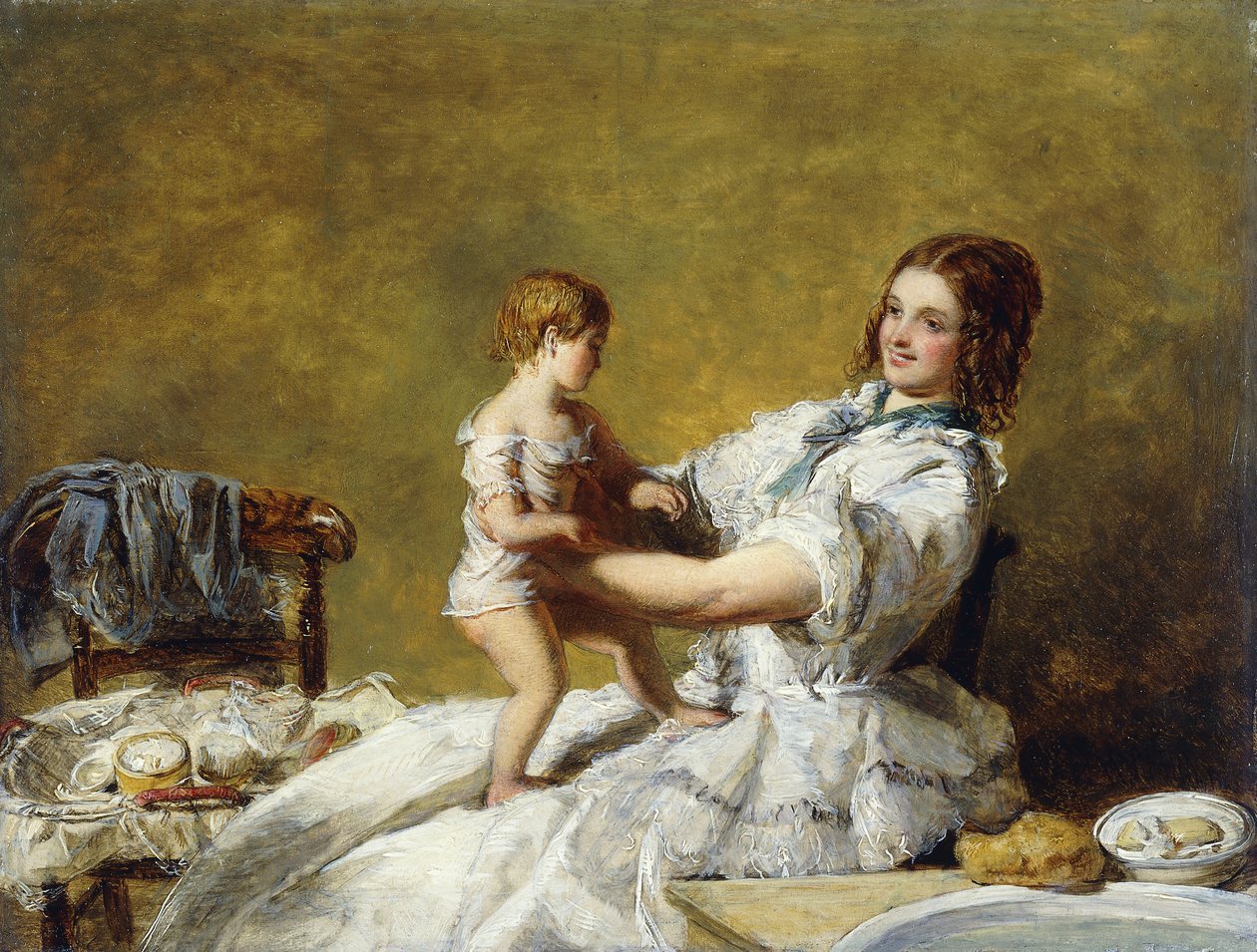 Sovdags, 1909 av William Powell Frith