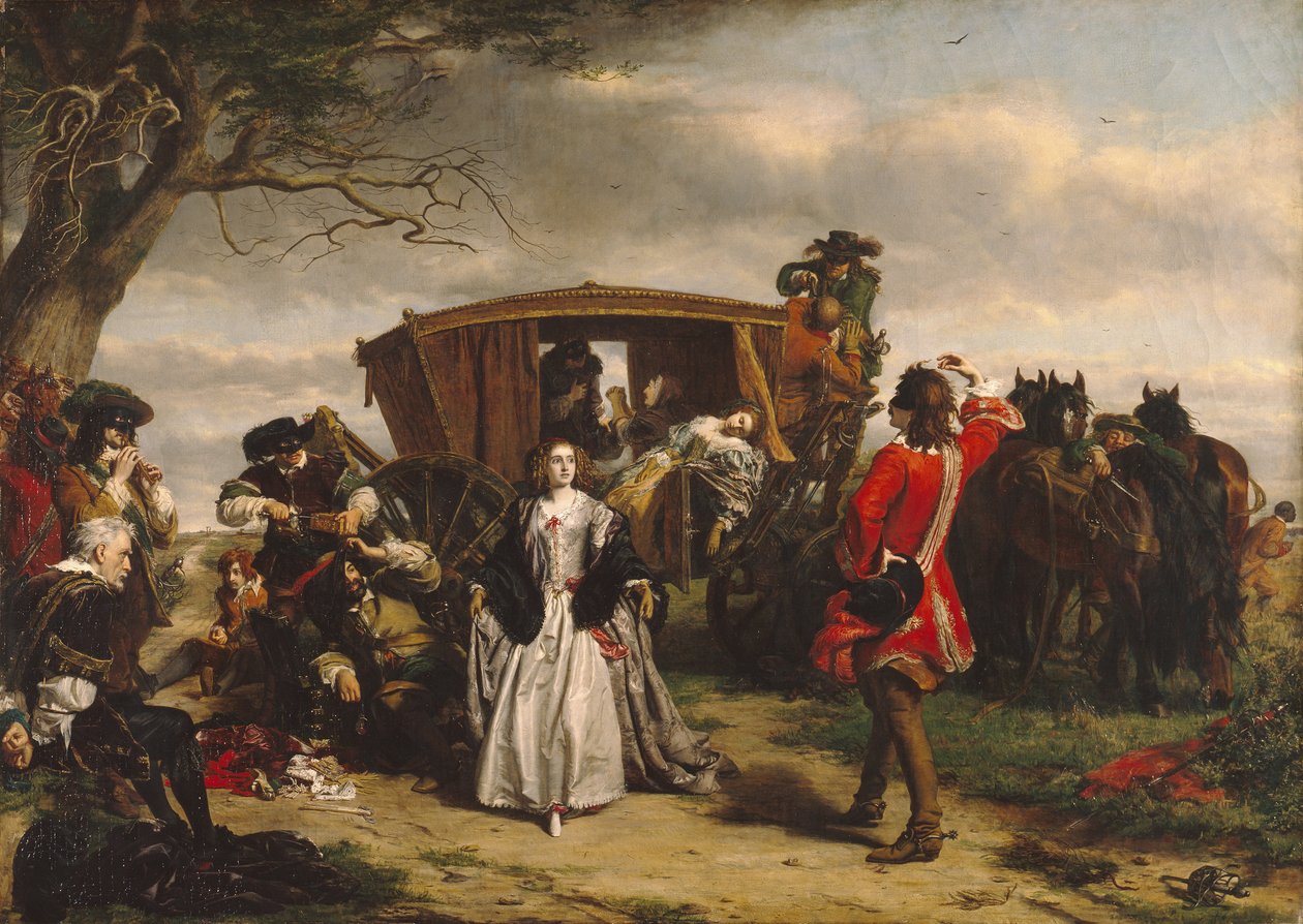 Claude Duval, illustration från 