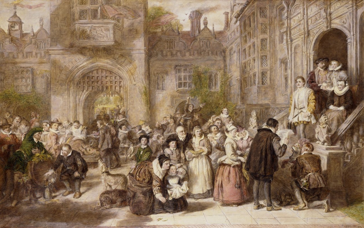 Åldrande i gammal tid, 1907 av William Powell Frith