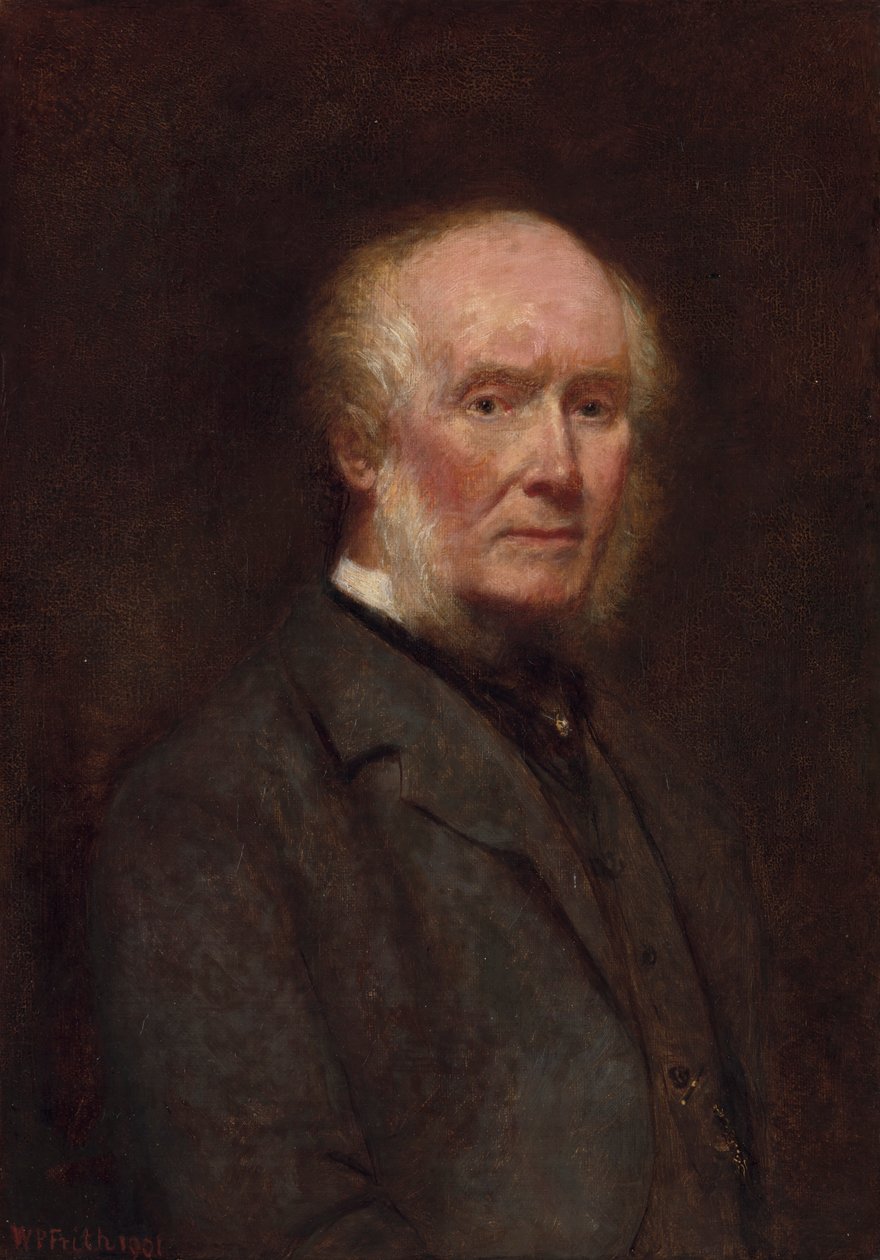 Självporträtt vid 83 års ålder av William Powell Frith