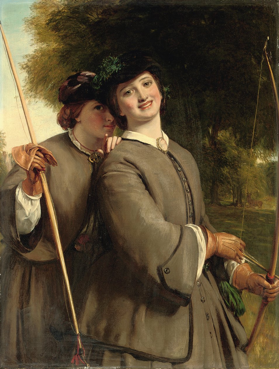 Bågskyttarna av William Powell Frith
