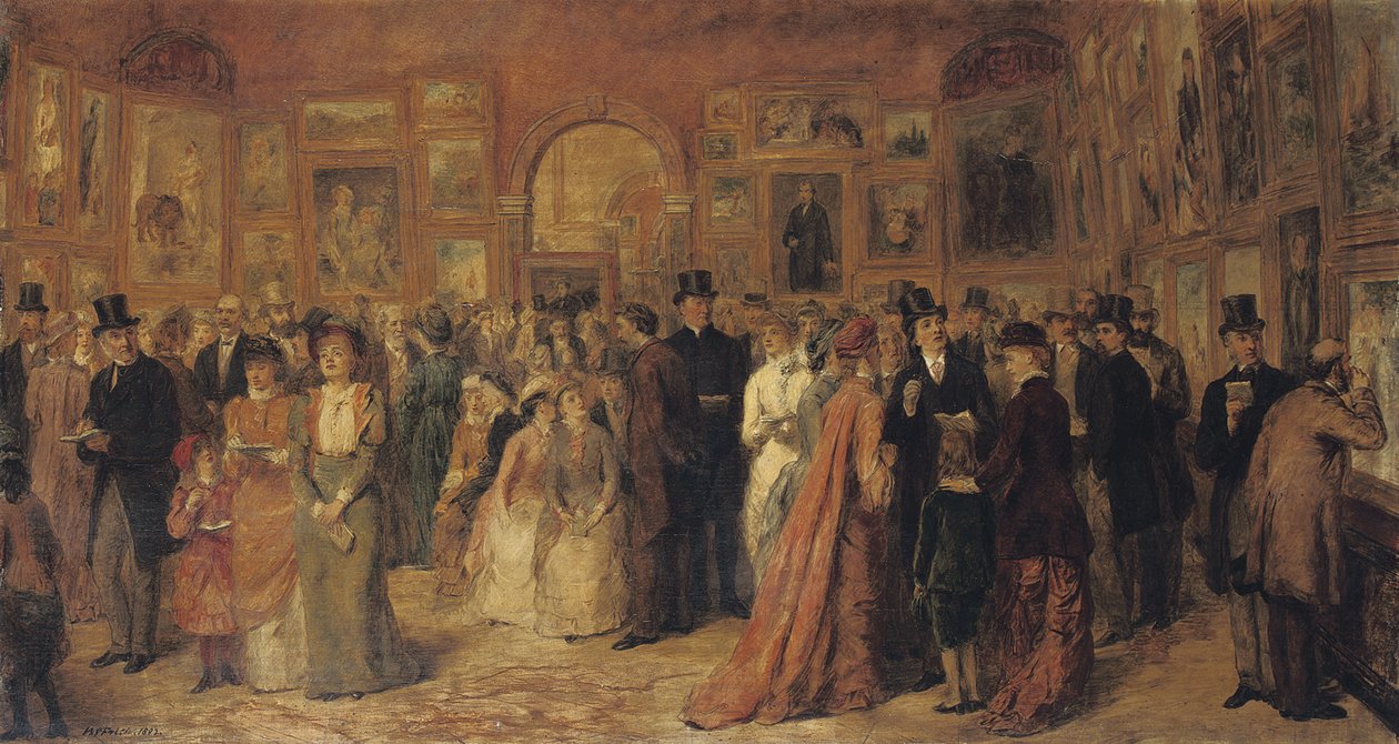 Den privata synen, 1881, 1882 av William Powell Frith